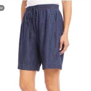 Karen Kane NWT Drawstring Shorts Tencel Blend Women's Small